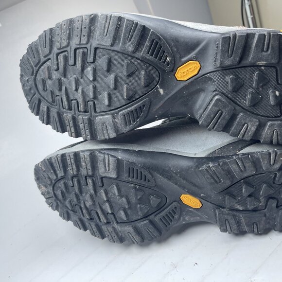 Asolo Gore Tex Voyager XCR Blue Tan Hiking Outdoors Trail Boots Womens Size 8.5 - Picture 10 of 16